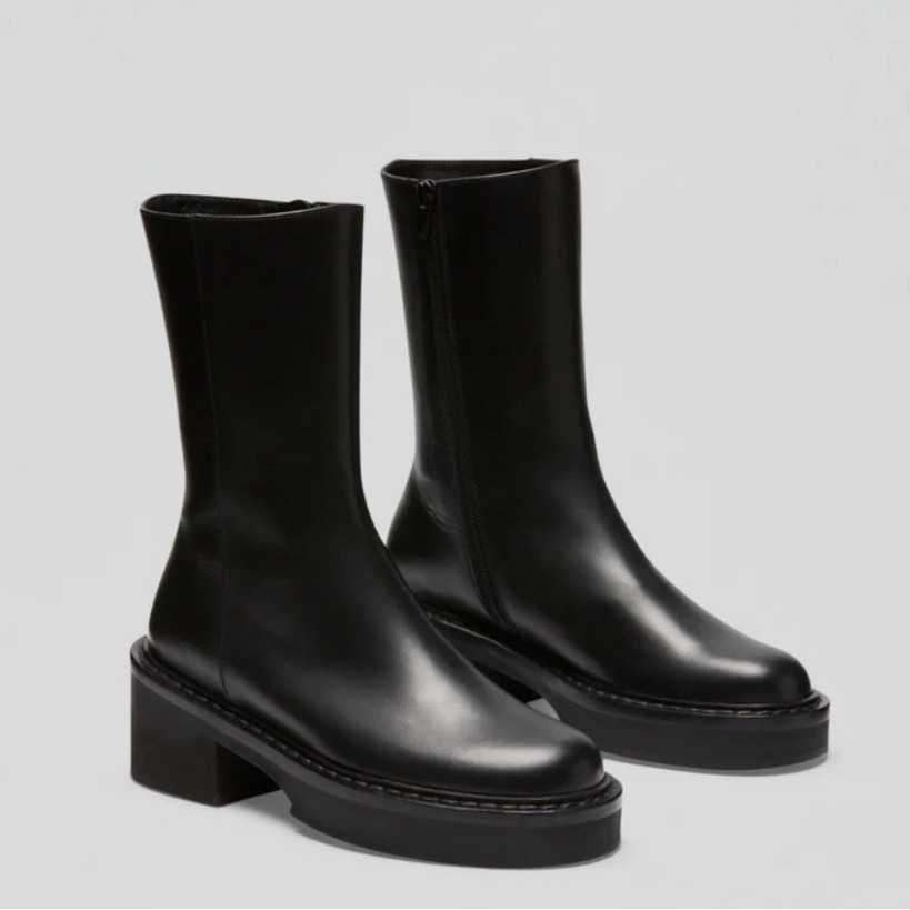 Scanlan Theodore Mid-Calf Boots 39 New
